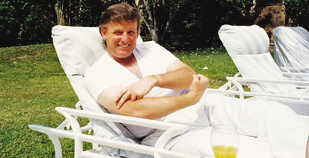 ΣΕ ΞΑΠΛΩΣΤΡΑ • Ο Ντόναλντ Τραμπ το 1993