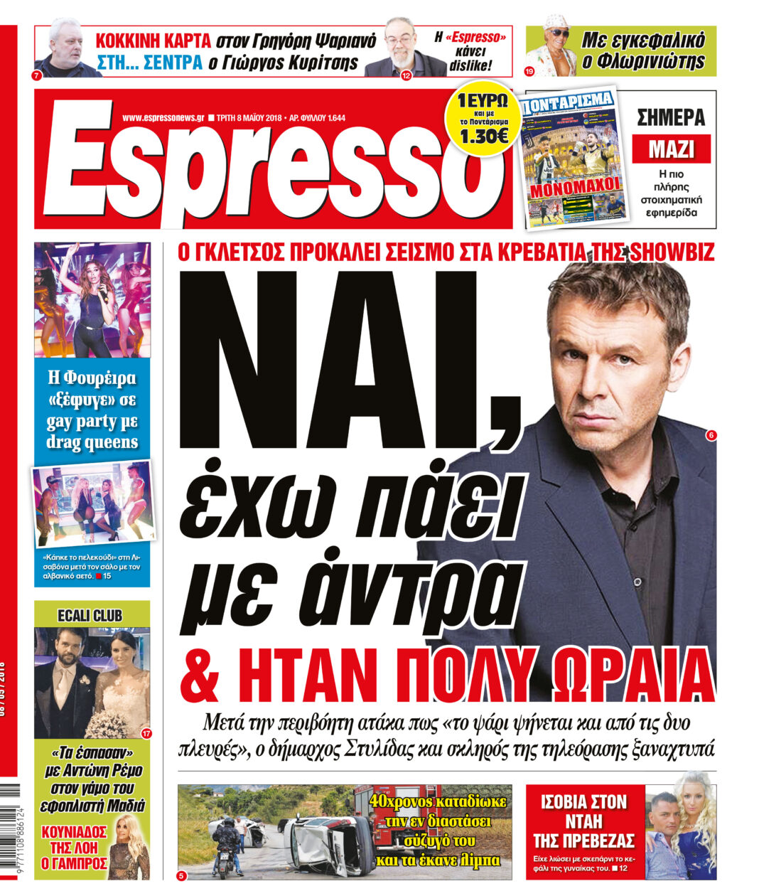 Τριτη  08.05.18