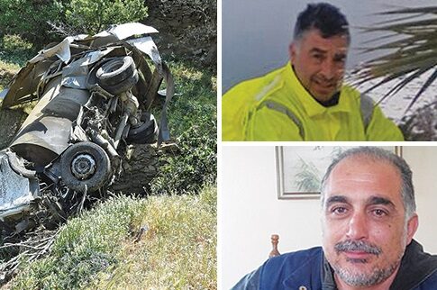 Τήνος! Δύο νεκροί από πτώση απορριμματοφόρου σε γκρεμό 100 μέτρων