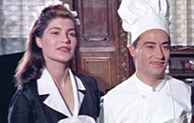 Με τη σύζυγό του Ελσα όταν πρωτοερωτεύτηκαν