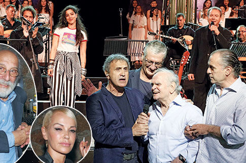 Σόλο εμφάνιση Λυκουρέζου στη συναυλία στο Ηρώδειο για τον Λευτέρη Παπαδόπουλο