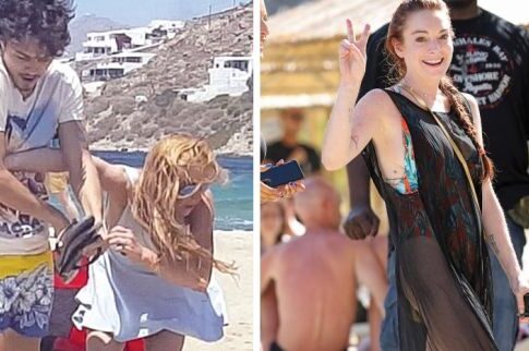 H Λίντσεϊ Λόχαν άνοιξε beach bar εκεί που την έδειρε ο πρώην αρραβωνιαστικός της