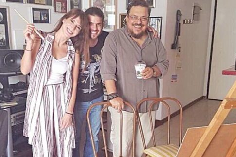 Ο Λαυρέντης Μαχαιρίτσας  έγινε ζωγράφος