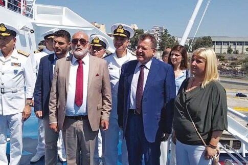 Το... ναυάγιο του Κουρουμπλή στα εγκαίνια θαλάσσιας γραμμής!