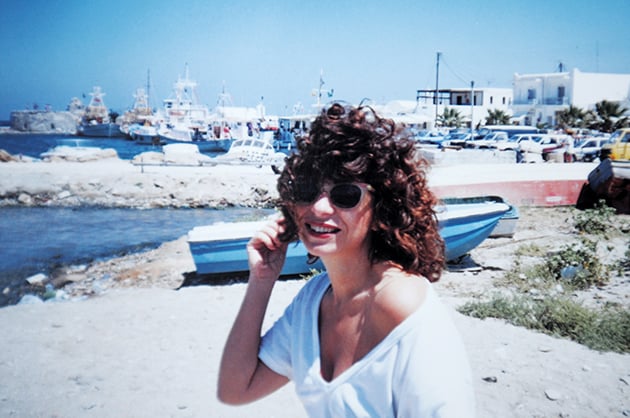 Ανέμελη σε καλοκαιρινές διακοπές της