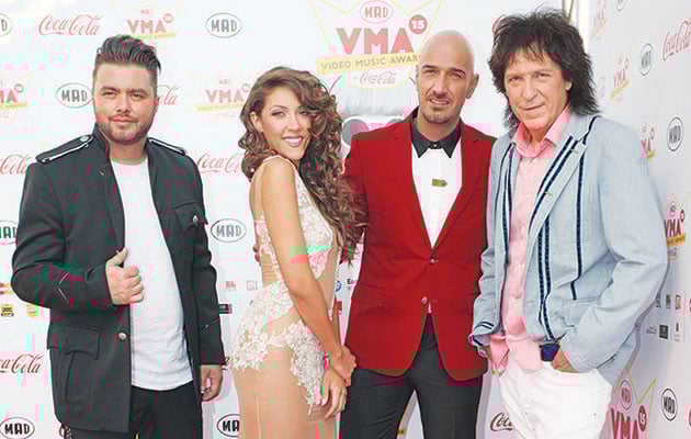 Στα βραβεία MVMA με τους Kings