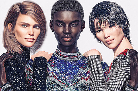 Ψηφιακά μοντέλα λάνσαρε ο οίκος μόδας Balmain