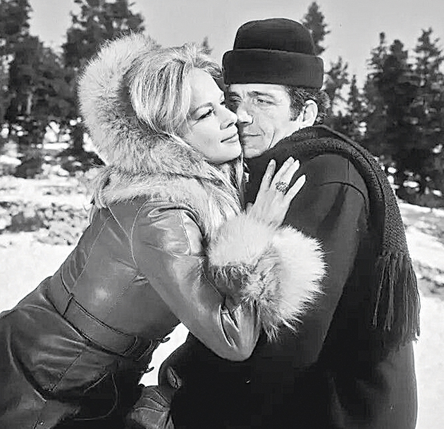 Με την Αλίκη Βουγιουκλάκη στην ταινία «Σ' αγαπώ»