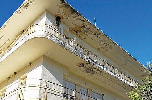 «Εβρεξε» σοβάδες στο Νοσοκομείο του Κιλκίς