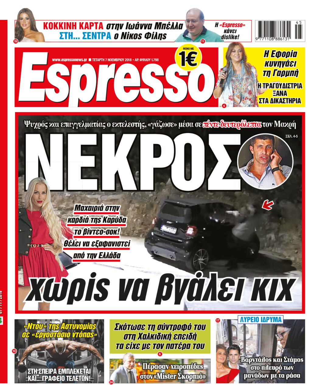 Τεταρτη 07.11.18