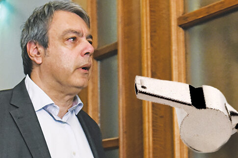 ΣΤΗ... ΣΕΝΤΡΑ: Ο Χριστόφορος Βερναρδάκης
