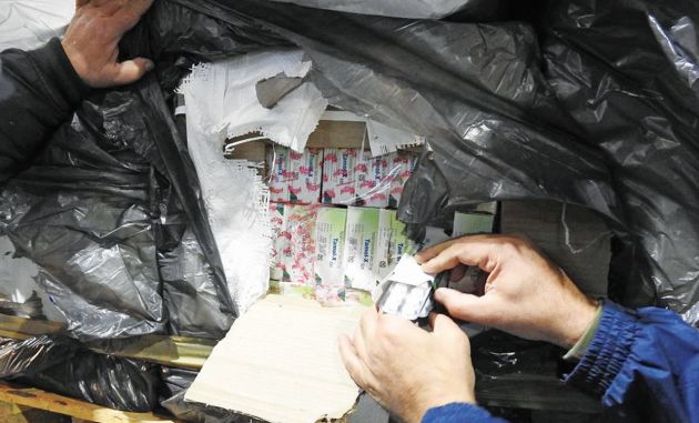 Τα χάπια των τζιχαντιστών που καταστράφηκαν