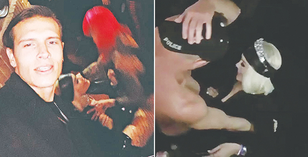 Αισθησιακός χορός της Ορα με ημίγυμνο μοντέλο