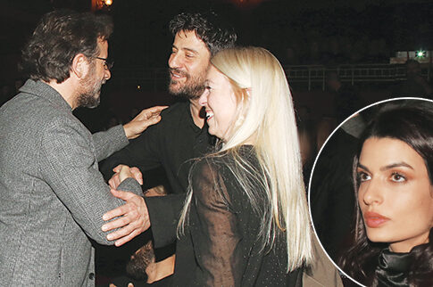 Ο πρώην, ο νυν και  στη μέση η... Τόνια