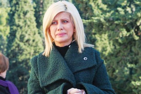 Η Κουτσελίνη με δάκρυα στα μάτια αποχαιρέτησε την πνευματική μητέρα της Κική Σεγδίτσα