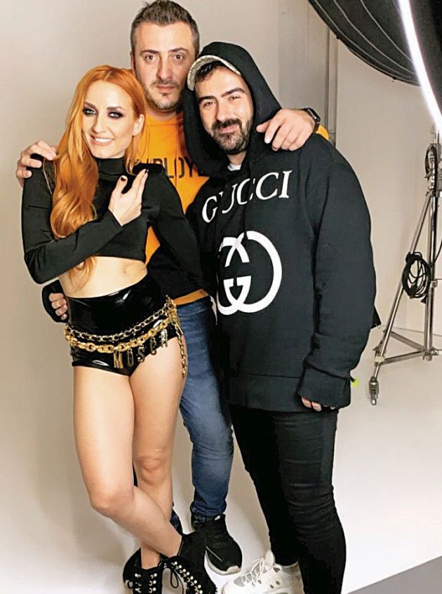 Με τον Αλεξ Κωνσταντινίδη και τον Διονύση Κολποδίνο