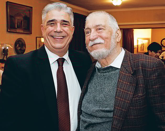 Ελευθέριος Σκιαδάς και Ανέστης Βλάχος