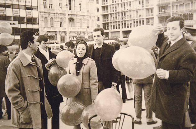 Με τη Ζωή Κουρούκλη