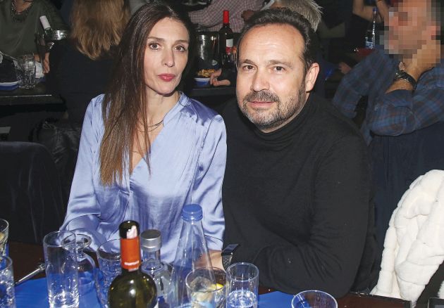 Ο Μακεδόνας με τη σύζυγό του Σταυρούλα