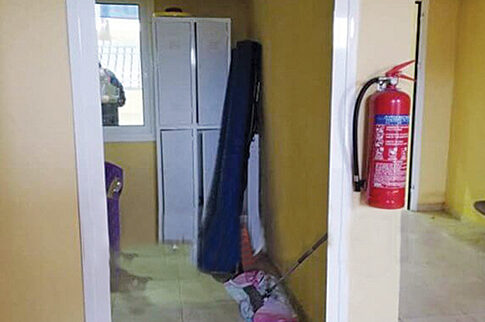 Κυνηγοί μετάλλων έκαναν... καλοκαιρινό το Κλειστό Γυμναστήριο Μηχανιώνας