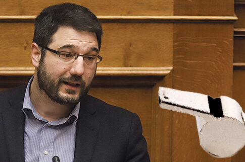 ΣΤΗ... ΣΕΝΤΡΑ: Ο Νάσος Ηλιόπουλος