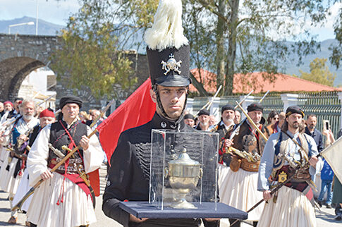 Στο Μεσολόγγι η καρδιά του Αλέξανδρου Υψηλάντη