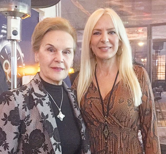 Με τη Νατάσα Λεβέντη