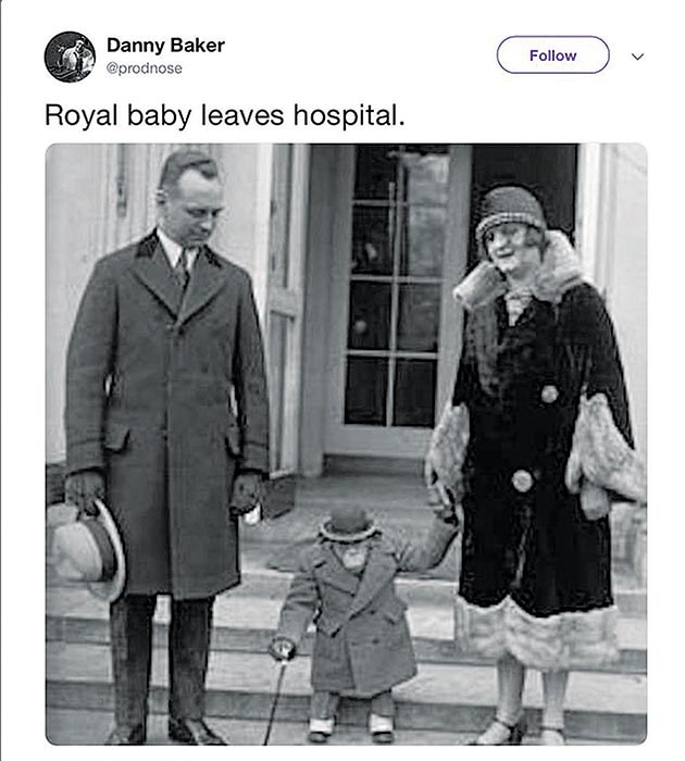 Μέγκαν Μάρκλ και πρίγκιπας Χάρι με το νεογέννητό τους