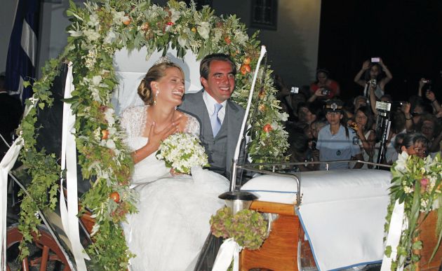 Νεόνυμφοι η Τατιάνα Μπλάτνικ και ο πρίγκιπας Νικόλαος