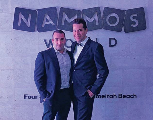 Ο Χάρης Βαφειάς με τον Χάρη Σιανίδη