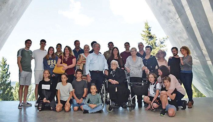 Η 92χρονη ηρωίδα συνάντησε στο Ισραήλ δύο αδέλφια που είχε σώσει από τα νύχια των ναζί