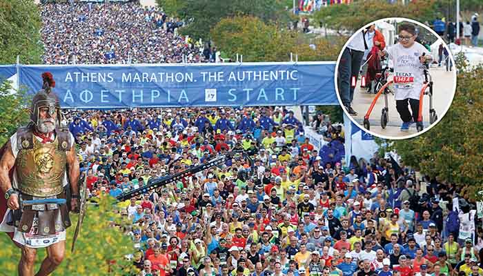 60.000 δρομείς από 120 χώρες στον Μαραθώνιο της Αθήνας!