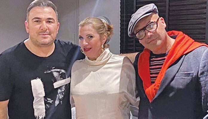 Ο Μπίλι Ζέιν διασκέδασε ως το πρωί στο κέντρο όπου εμφανίζεται ο Αντώνης Ρέμος