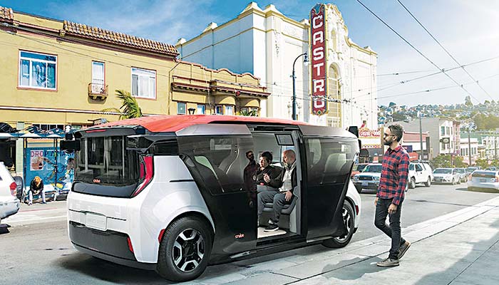 Ηλεκτρικό αυτοoδηγούμενο όχημα βασίζεται αποκλειστικά σε αισθητήρες