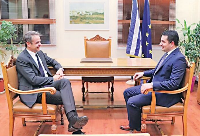 Ο Κυριάκος «έσκασε μύτη» στον Δήμο Αγίων Αναργύρων