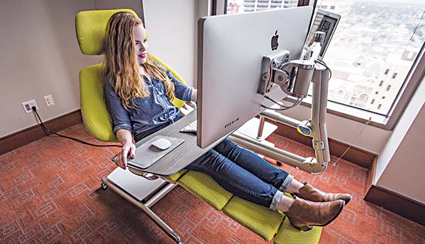 Καρέκλα που θυμίζει… κρεβάτι αυξάνει την παραγωγικότητα των εργαζομένων