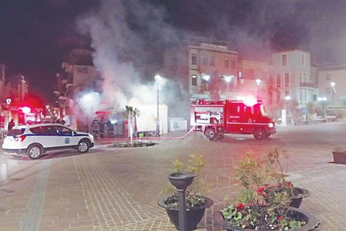 Πυρπόλησε για εκδίκηση το περίπτερο της εν διαστάσει συζύγου του