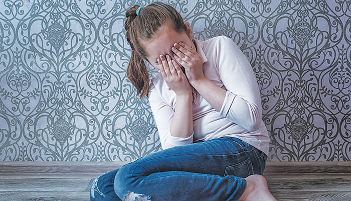 Κορίτσι που κλαίει