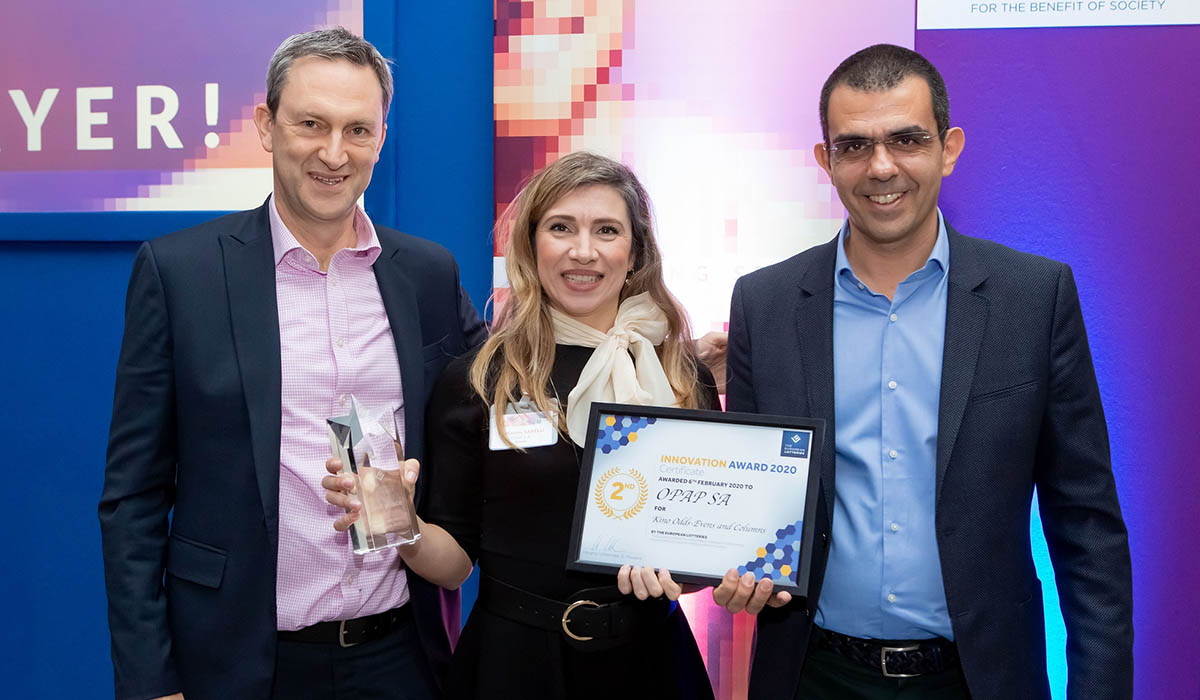 Κορυφαίες ευρωπαϊκές διακρίσεις για τα παιχνίδια του ΟΠΑΠ