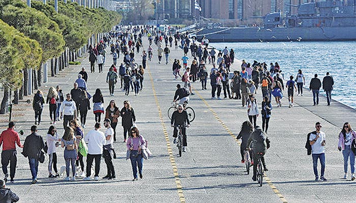 Μπήκε «λουκέτο» στην Παραλία  της Θεσσαλονίκης