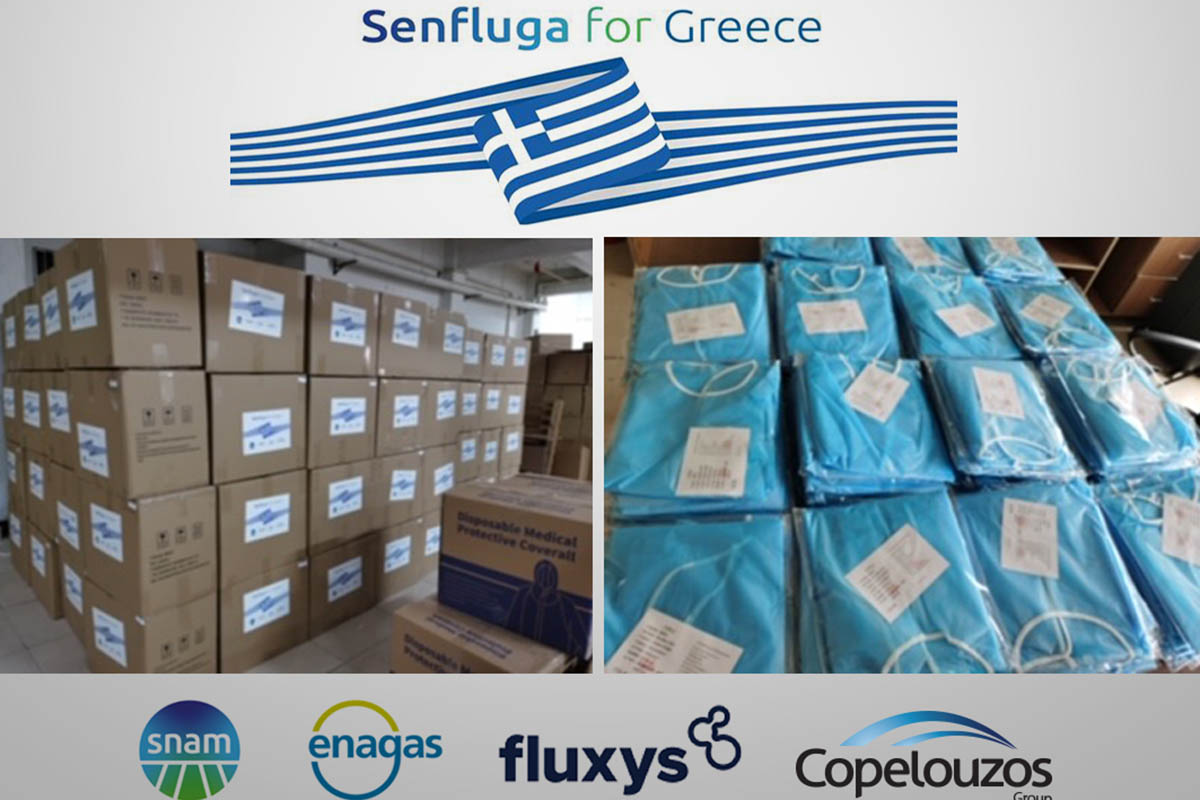 Δωρεά 500.000 ευρώ από την Senfluga στο ΕΣΥ και σε Κοινωνικές Οργανώσεις για την αντιμετώπιση του COVID-19