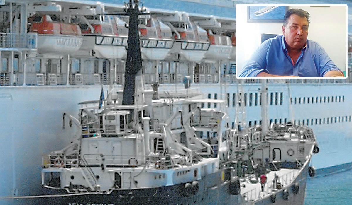 Ο ιδιοκτήτης του δεξαμενόπλοιου «Αγία Ζώνη ΙΙ» ετοιμάζεται να μετατρέψει το «δίδυμο» αδελφάκι του «Αγία Ζώνη ΙΙΙ» σε καράβι μεταφοράς…  πόσιμου νερού