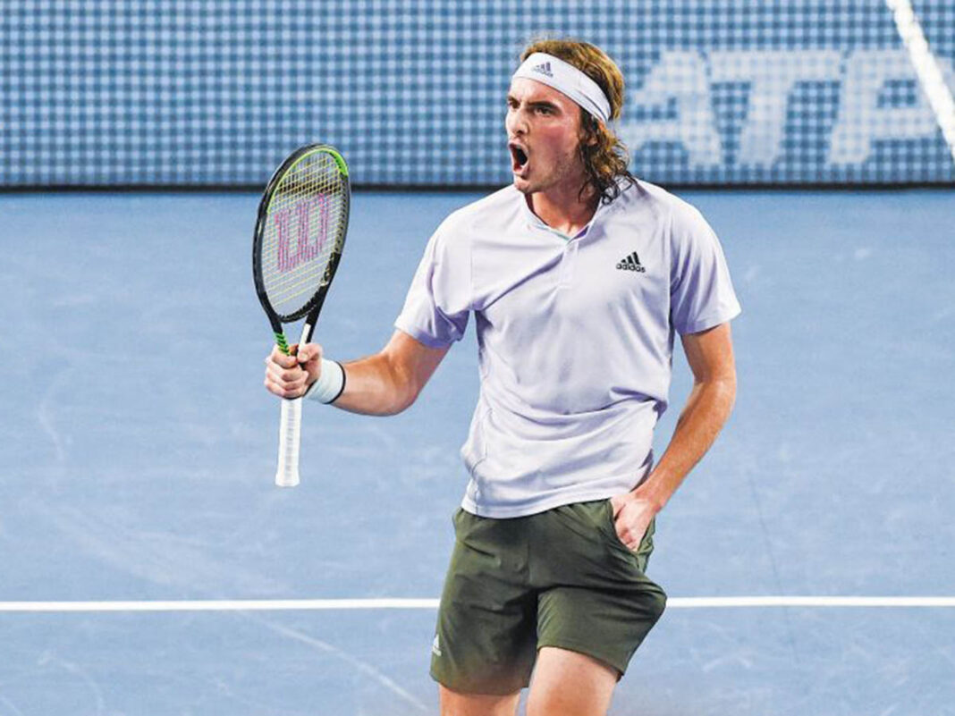 Ο Στέφανος Τσιτσιπάς πρώτος στο Ultimate Tennis Championship
