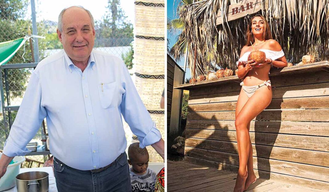 Ο Newscaster Τέρενς Κουίκ μαζί με την Τζώρτζια Παναγή του «My style rocks 3»
