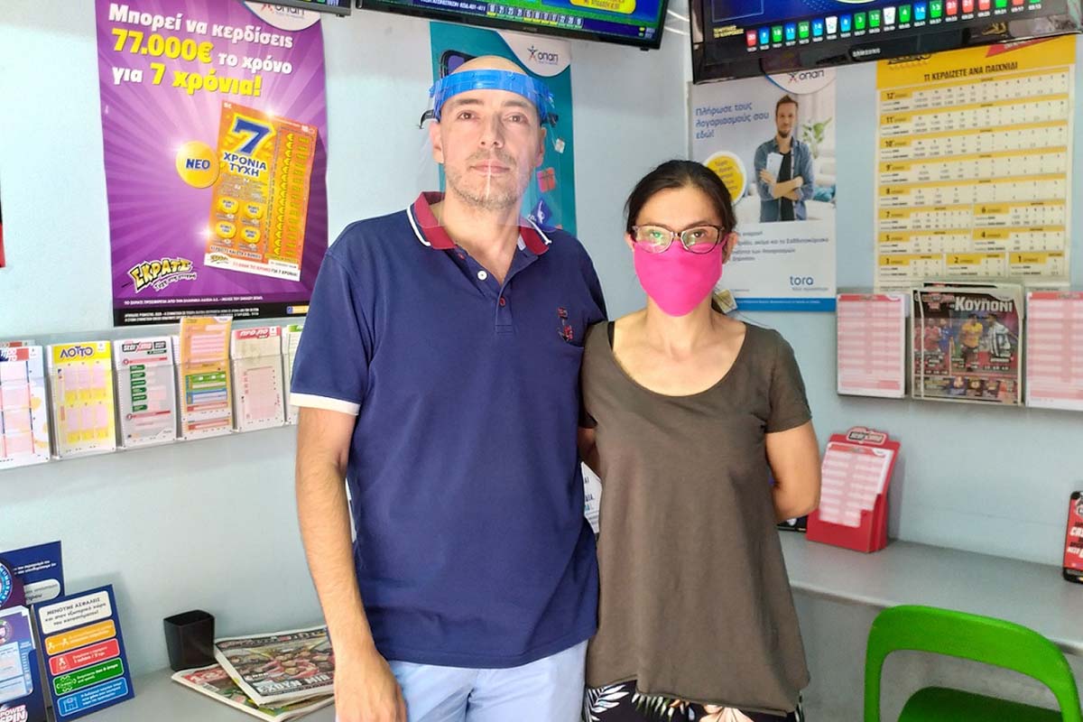 Τυχερό εις διπλούν το πρακτορείο ΟΠΑΠ που έδωσε 7,7 εκατ. ευρώ στο ΤΖΟΚΕΡ