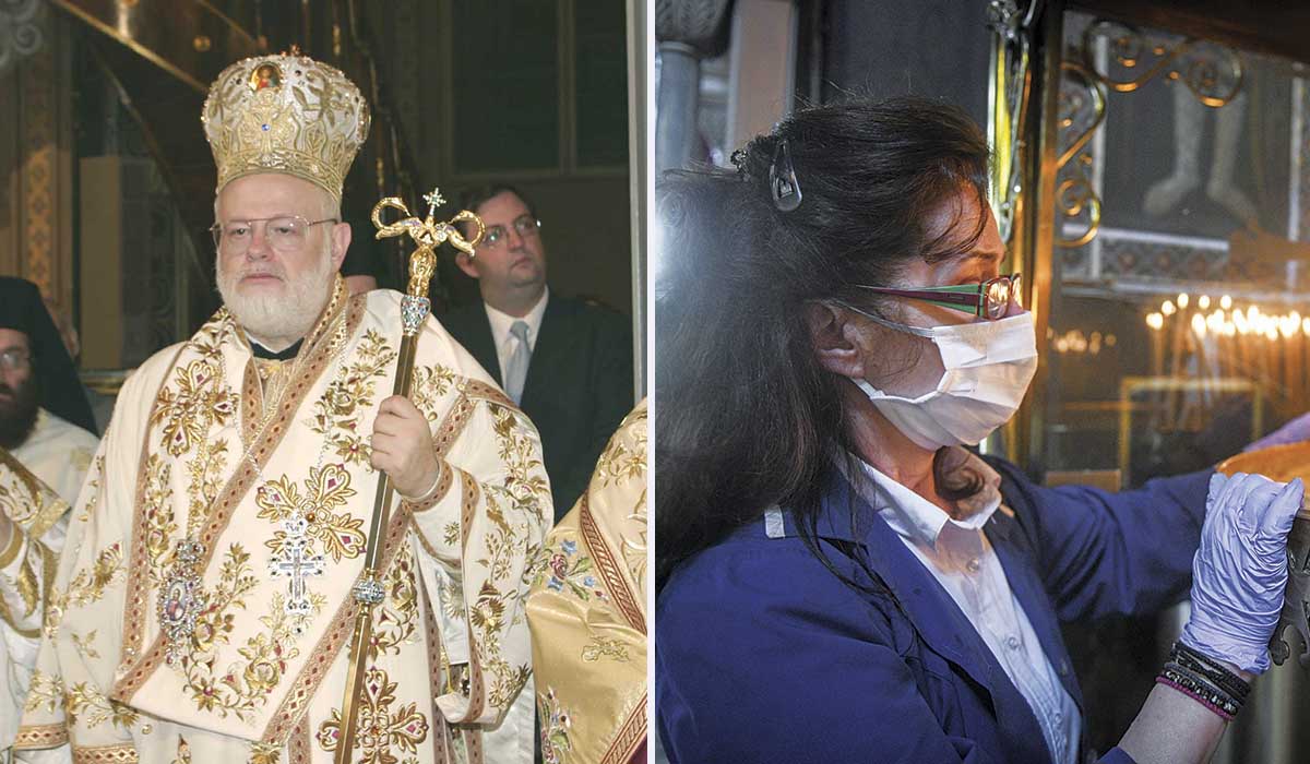 Αμφιλεγόμενη δήλωση του πρώην μητροπολίτη Καλαβρύτων Αμβροσίου! Προέτρεψε τους πιστούς να φορούν μάσκα μέσα στους ναούς