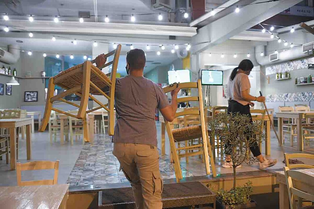 Ταφόπλακα στον χώρο της εστίασης και τον πολιτισμό τα νέα μέτρα για τον κορονοΐο