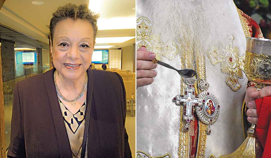 «Συνεχίζω να κοινωνώ»! Η καθηγήτρια Ελένη Γιαμαρέλλου δεν ανησυχεί για τη θεία μετάληψη