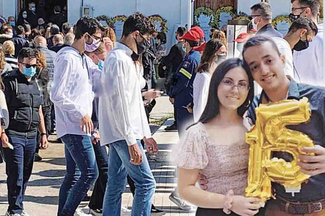 Δάκρυσε η Σάμος για την Κλαίρη και τον Άρη! Οι συμμαθητές τους ντυμένοι στα λευκά τους είπαν το τελευταίο «αντίο»