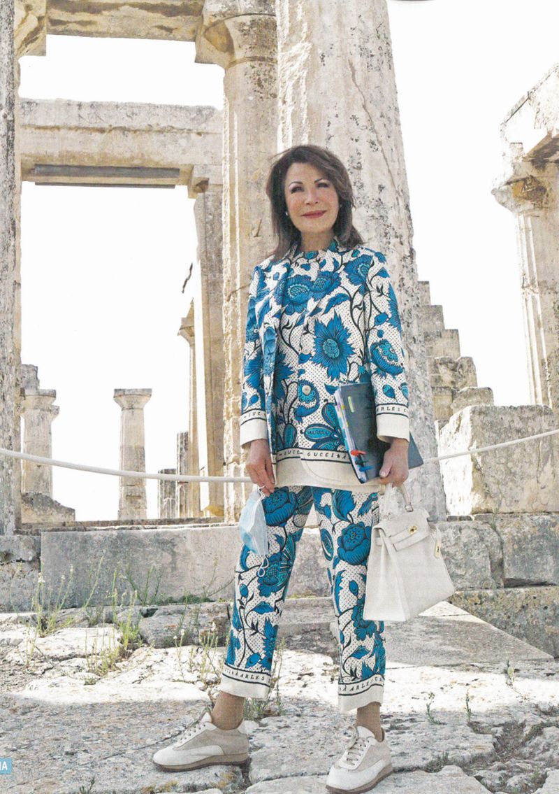 «Μπουμπουλίνα» με Gucci και Hermès! Η Γιάννα περιφέρει τα πανάκριβα σύνολά της και στην Πάτρα